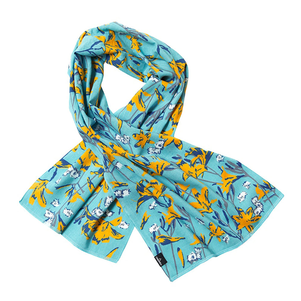 「てぬぐい以上タオル未満」スポーツてぬぐい / ニッコウキスゲ