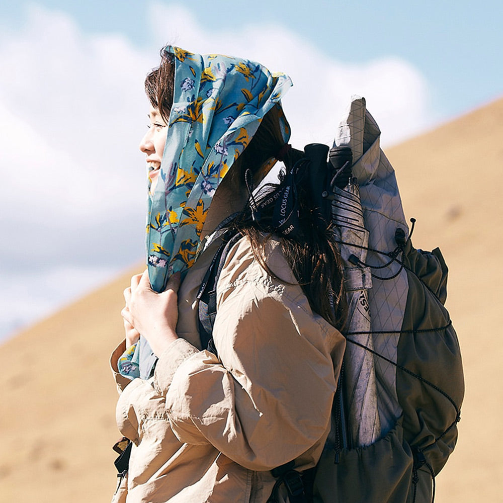 「てぬぐい以上タオル未満」スポーツてぬぐい / ニッコウキスゲ