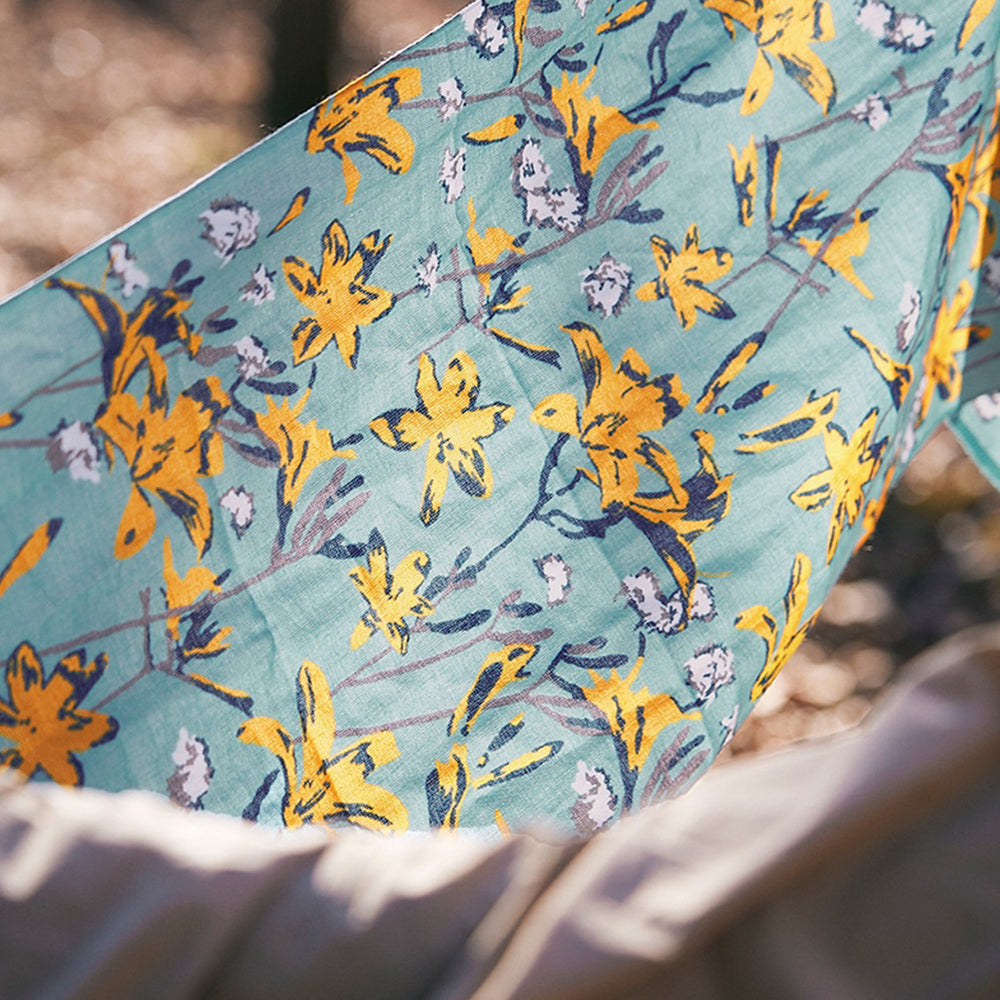 「てぬぐい以上タオル未満」スポーツてぬぐい / ニッコウキスゲ