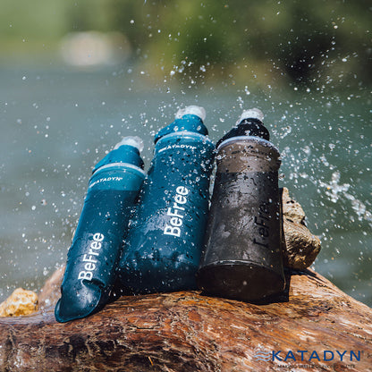 アウトドアから防災にも使用できる汎用性が高い浄水器  ビーフリーAC 0.5L