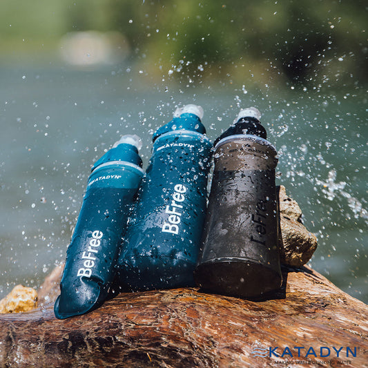 アウトドアから防災にも使用できる汎用性が高い浄水器  ビーフリーAC 0.5L