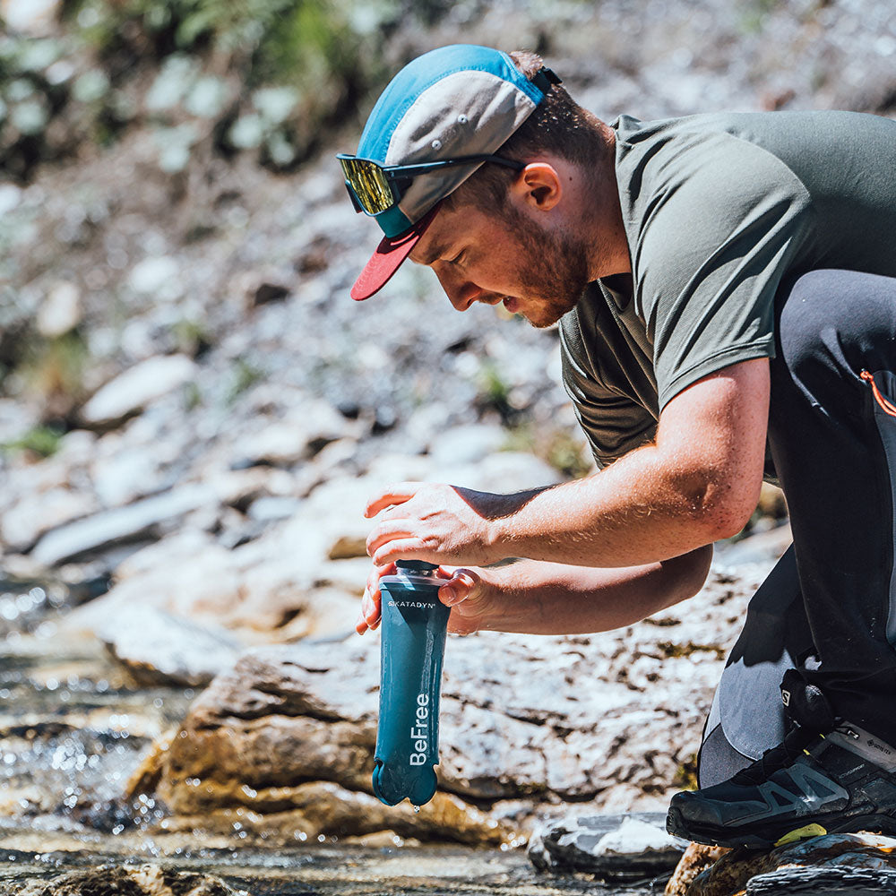 アウトドアから防災にも使用できる汎用性が高い浄水器  ビーフリーAC 0.5L