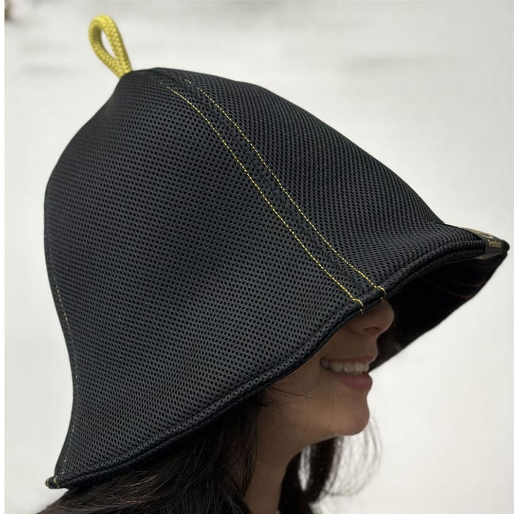 ガチサウナー向け トリプルメッシュサウナハット リバーシブル