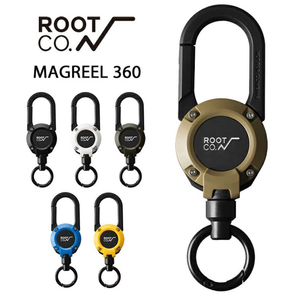 機能性と実用性を兼ね備えたマグネット内蔵型リールカラビナ / GRAVITY MAG REEL 360