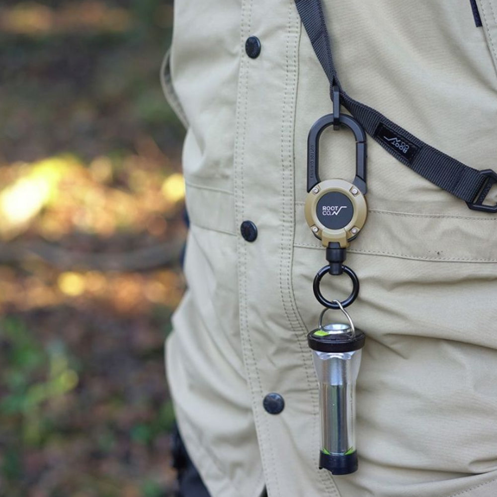 機能性と実用性を兼ね備えたマグネット内蔵型リールカラビナ / GRAVITY MAG REEL 360