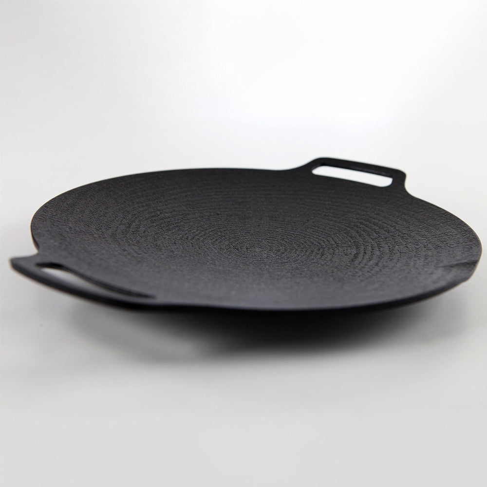 手軽に持ち運びできる驚きの軽さ / 鉄板 マルチグリドル 33cm