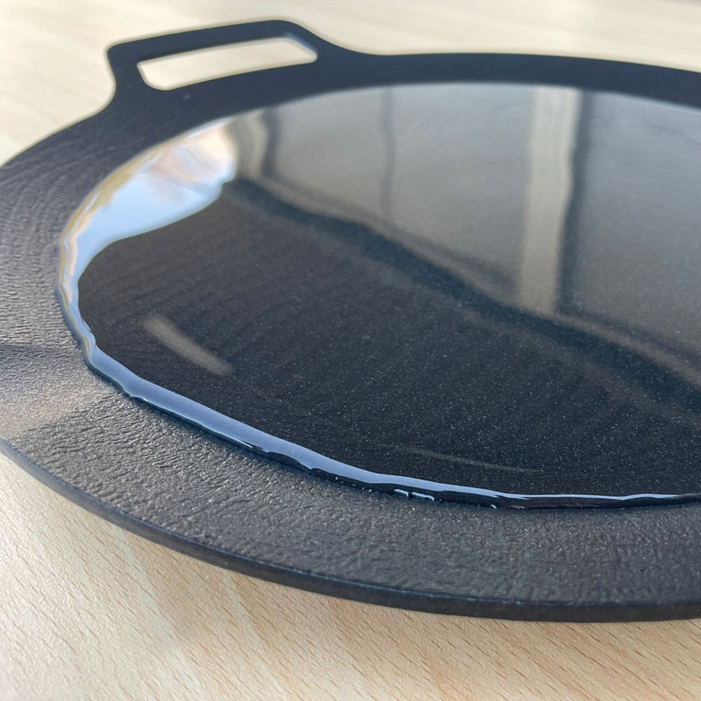 手軽に持ち運びできる驚きの軽さ / 鉄板 マルチグリドル 33cm