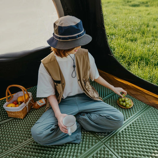 コンパクトな軽量マット / キャンプマット 厚さ18mm