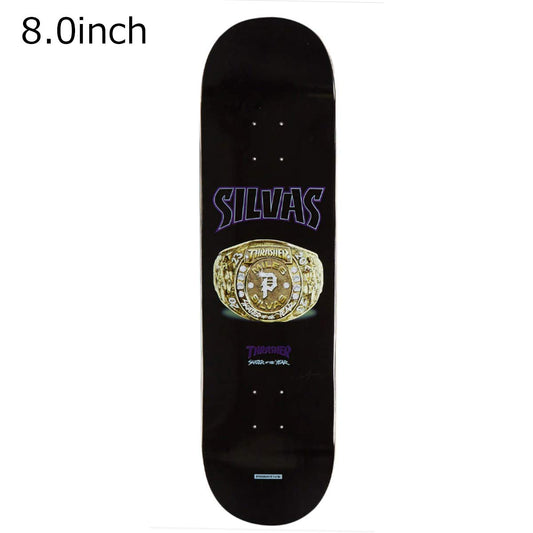 プリミティブ PRIMITIVE スケボー スケートボード デッキ 板 シルヴァ ソティ デッキ ホワイト SILVAS SOTY DECK BLACK 8.0 OSPR24SU36D8