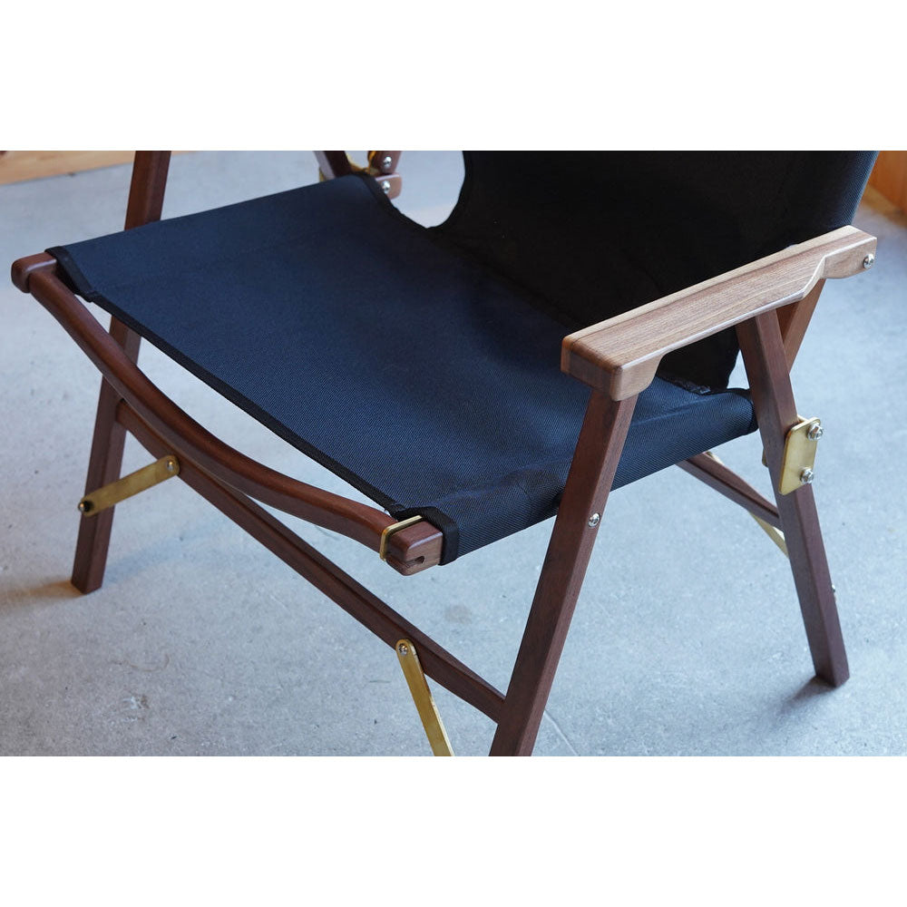 贅沢な時間、キャンプがもっと楽しくなるYURAチェア / ウォールナット