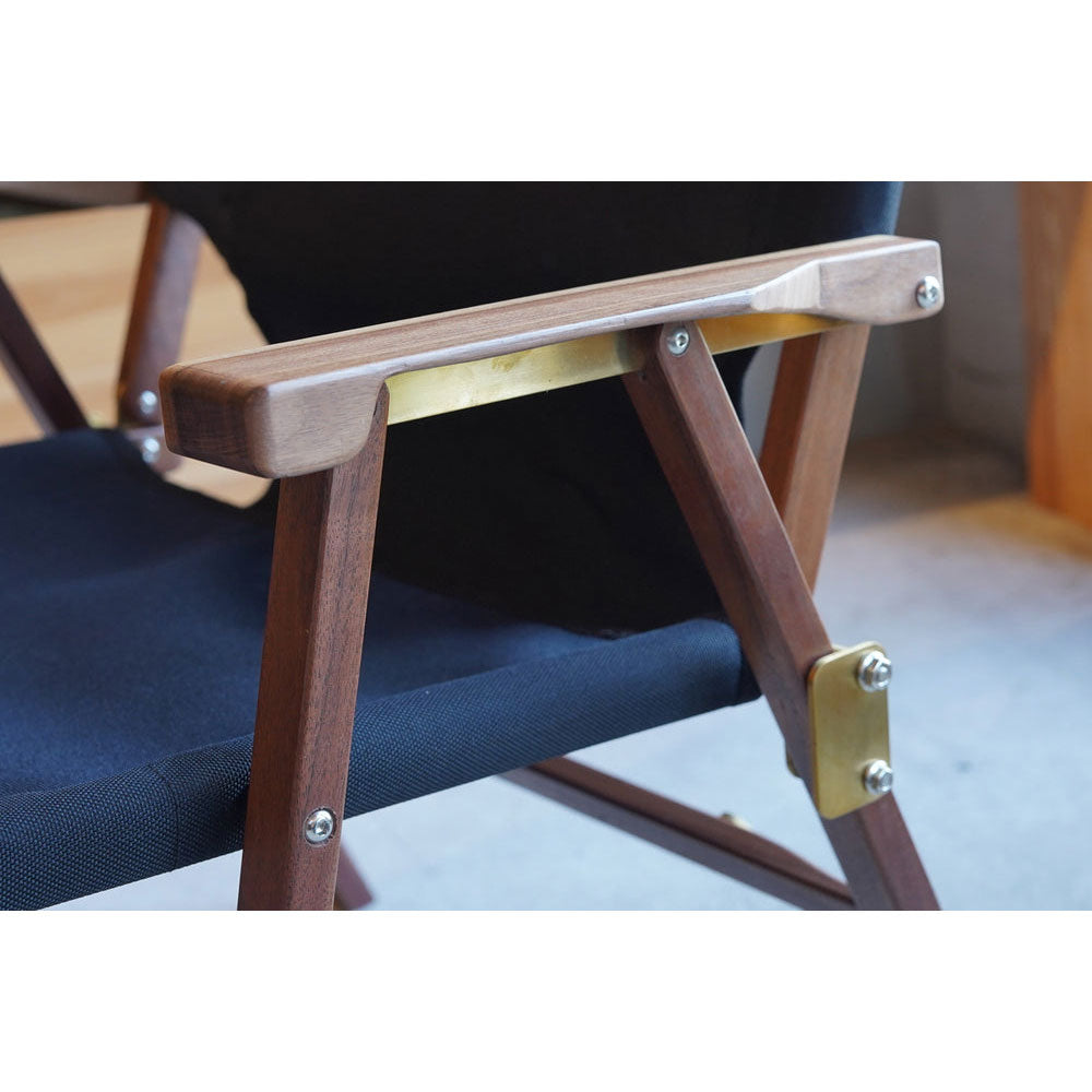 贅沢な時間、キャンプがもっと楽しくなるYURAチェア / ウォールナット