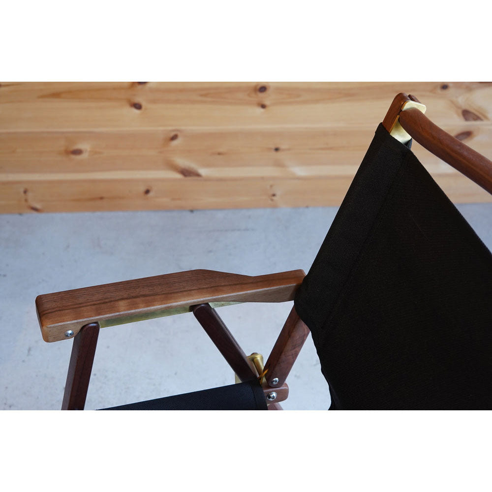 贅沢な時間、キャンプがもっと楽しくなるYURAチェア / ウォールナット