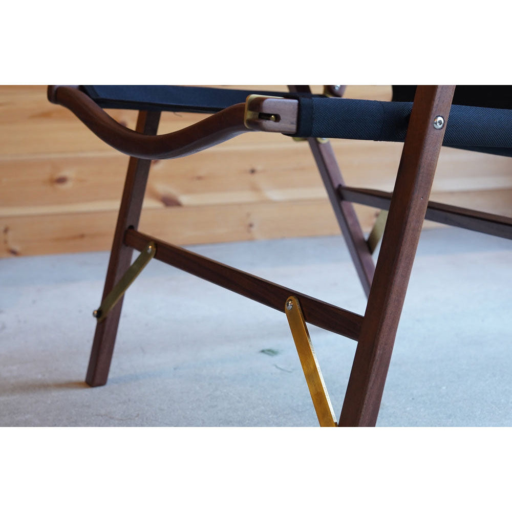 贅沢な時間、キャンプがもっと楽しくなるYURAチェア / ウォールナット